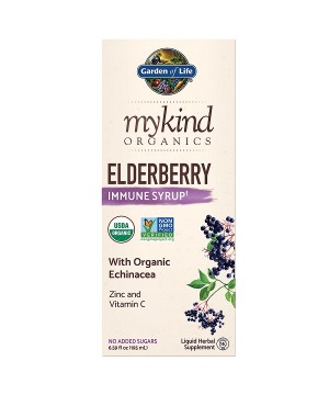 Mykind Organics Elderberry Syrup - Bezinka 195 ml